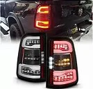 Lanterna Traseira Black LED Dodge Ram 1500 Rebel 2019 a 2024 — detalhe