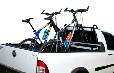 Suporte De Bike P/Caçamba 1,60 (02 Bikes) -Vesúvio — detalhe