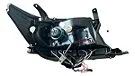 farol toyota hilux 2012/2015 máscara negra led 1 globo óptico