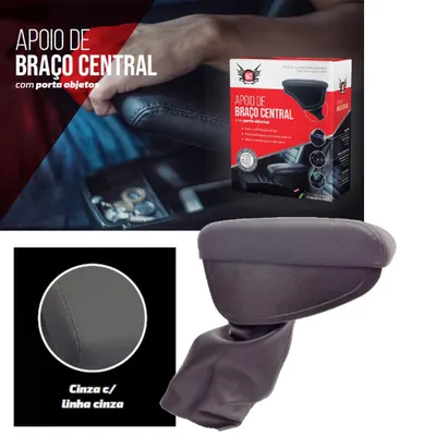 Apoio De Braço Saveiro/Gol/Voyage 13/20 Cinza*