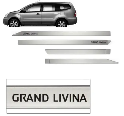 Friso Lateral Grand Livina Prata Breeze +SL*