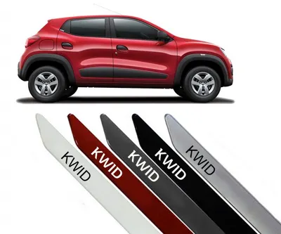 Friso Lateral Kwid Preto Nacré +SL* — detalhe