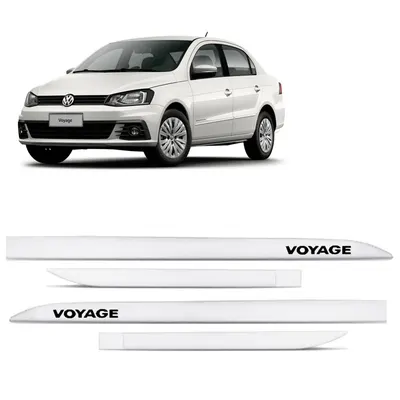 Friso Lateral Voyage Branco Cristal Largo*