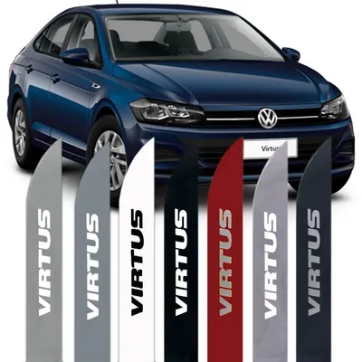 Friso Lateral Virtus Cinza Platinum +SL* — detalhe