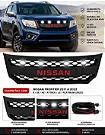 Grade Nissan Frontier Attack XE LE SE S 2017-2022 Com LED - Imagem 3