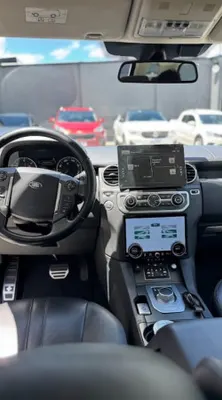 Painel de Ar Condicionado Digital – Upgrade de Console Central Land Rover Discovery 4 2010-2015 — detalhe