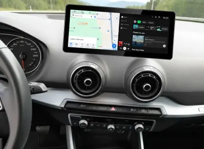 Central Multimídia Octacore PRO Luxury para Audi Q5L 18-24 10.25″ ou 12.3″ 4+64GB — detalhe