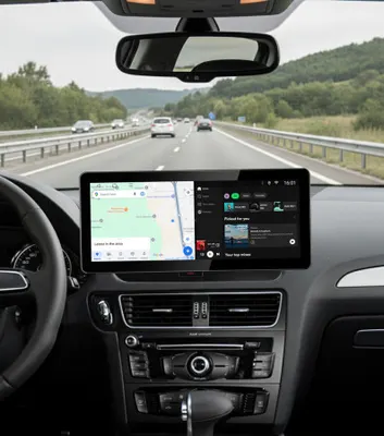 Central Multimídia Octacore PRO Luxury para Audi Q2L 18-24 10.25″ ou 12.3″ 4+64GB — detalhe