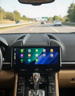 central multimídia Porsche Macan