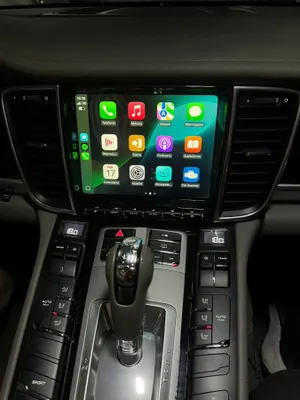 Central Multimídia Octacore PRO Luxury para Porsche Macan 12.3″ 4+64gb — detalhe