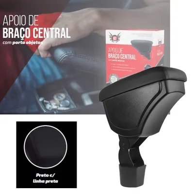 Apoio De Braço Argo/Cronos 17/ Strada 21/ Preto*