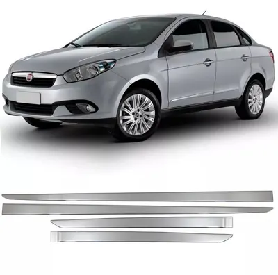 Friso Lateral Siena/ Grand Siena Cromado 4P