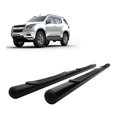 Estribo Trailblazer Tubular Preto