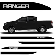 Friso Lateral Ranger 13/ CD Preto Gales SLIM*