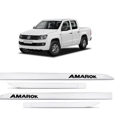 Friso Lateral Amarok CD Branco Cristal SLIM*