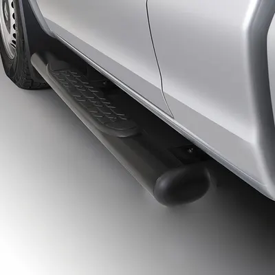 Estribo S-10 /11 CS Oblongo Preto + Kit Fixação — detalhe