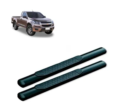 Estribo S-10 12/ CS Preto Oblongo (+KIT)*