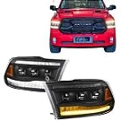 Farol Full Led Dodge Ram 2500 2012 A 2018 Ram + Classic 2023 — detalhe