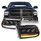 Farol Full Led Dodge Ram 2500 2012 a 2018 - Imagem 4