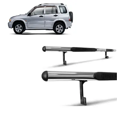 Estribo Tracker /13 Tubular Cromo*