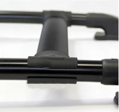 Bagageiro Sandero/Fox Preto* — detalhe