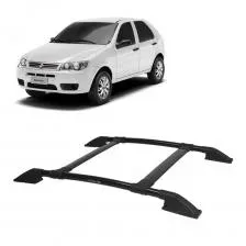 Bagageiro Celta/Palio Preto* — detalhe