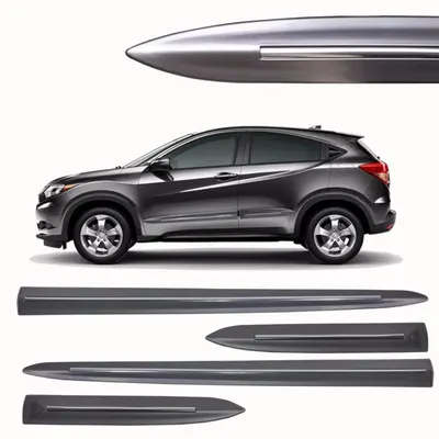 Friso Lateral HR-V/22 Cinza Iridum Mod Orig*