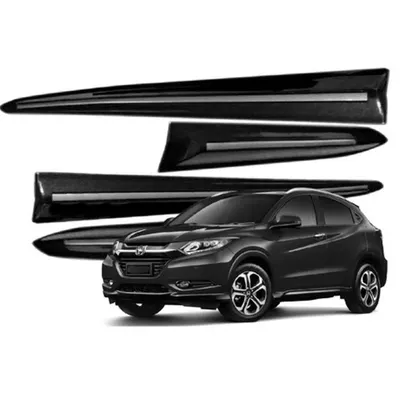 Friso Lateral HR-V/22 Preto Cristal Mod Orig*