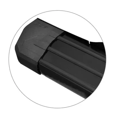 Estribo Corolla Cross 21/ Alumínio Slim Preto+KIT* — detalhe