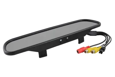 Retrovisor C/ Câmera 2×1 E Sensor Prata* — detalhe
