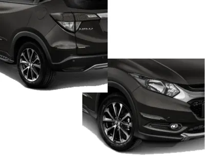 Friso Parachoque HR-V/22 Mod Ori Preto Cri/Cromo* — detalhe