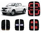 Lanterna Traseira Led Fumê Toyota Hilux 2006 A 2011 — detalhe