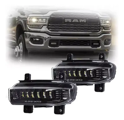 Farol Auxiliar De Milha Neblina Full Led RAM 2500 2019 a 2023