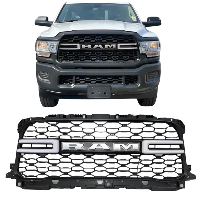 Grade Frontal Ram 2500 3500 2019 a 2024 Com LED Eagle Road - imagem 1