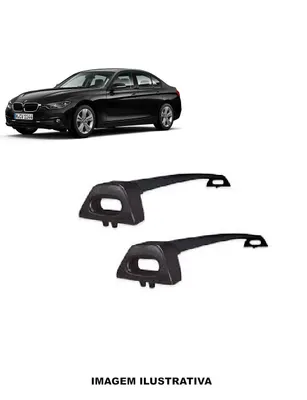 Rack De Alumínio BMW 320i /325i /335i /17 Preto*