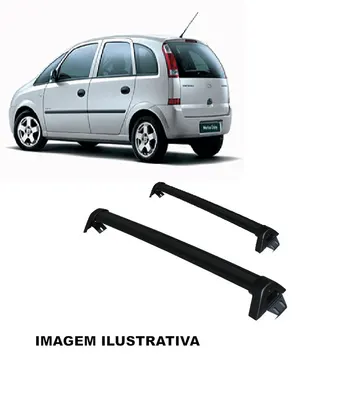 Rack De Alumínio Meriva Preto*