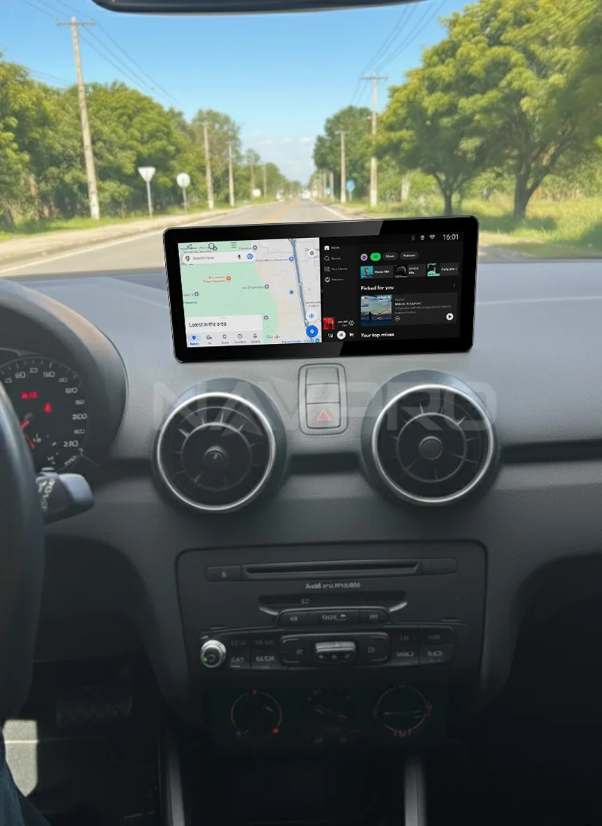 Central Multimídia Octacore PRO Luxury para Audi A1 2012-2018