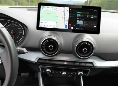 Central Multimídia Octacore PRO Luxury para Audi Q2L 18-24 10.25″ ou 12.3″ 4+64GB