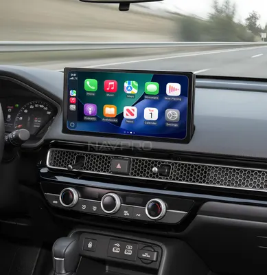 Central Multimídia Octacore PRO Luxury para Honda Civic 2022-2026