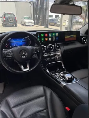 Central Multimídia Dual Screen F80 Mercedes C180 2×10.1″ UNIVERSAL 4+64GB CASKA Carplay + Android Auto sem fio