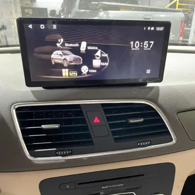 Central Multimídia Octacore PRO Luxury para AUDI com tela 10.25″