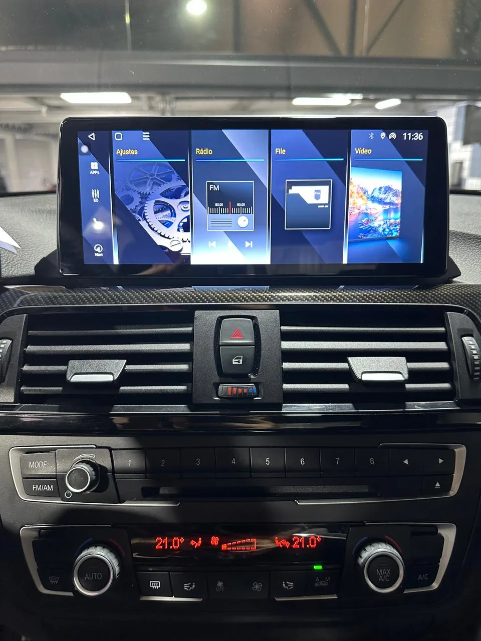 Central Multimídia Octacore PRO Luxury para BMW com tela 10.25"