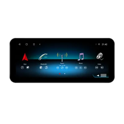 Central Multimídia Octacore PRO Luxury para Mercedes Benz 10.25″ — detalhe