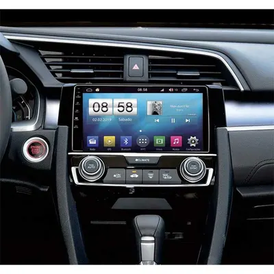 CENTRAL-MULTIMÍDIA-SFIT-ANDROID-9-CIVIC-2017-2019-3