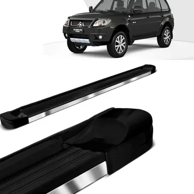 Estribo Pajero TR4 07/12 EVO Preto Onix