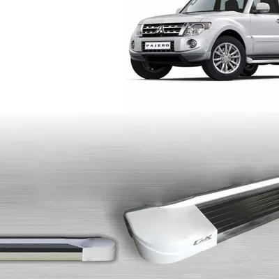 Estribo Pajero Full 5P EVO Branco Diamante