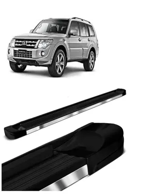 Estribo Pajero Full 5P EVO Preto Fosco