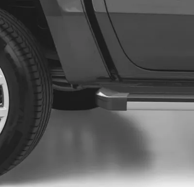 Estribo Frontier SEL EVO Preto Fosco — detalhe