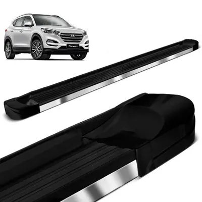 Estribo New Tucson 17/ EVO Preto Fosco*