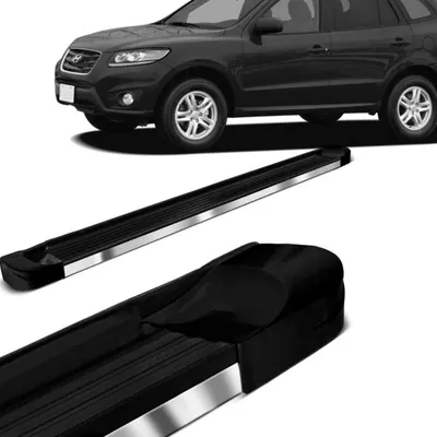 Estribo Santa Fé 07/12 EVO Preto Ebony